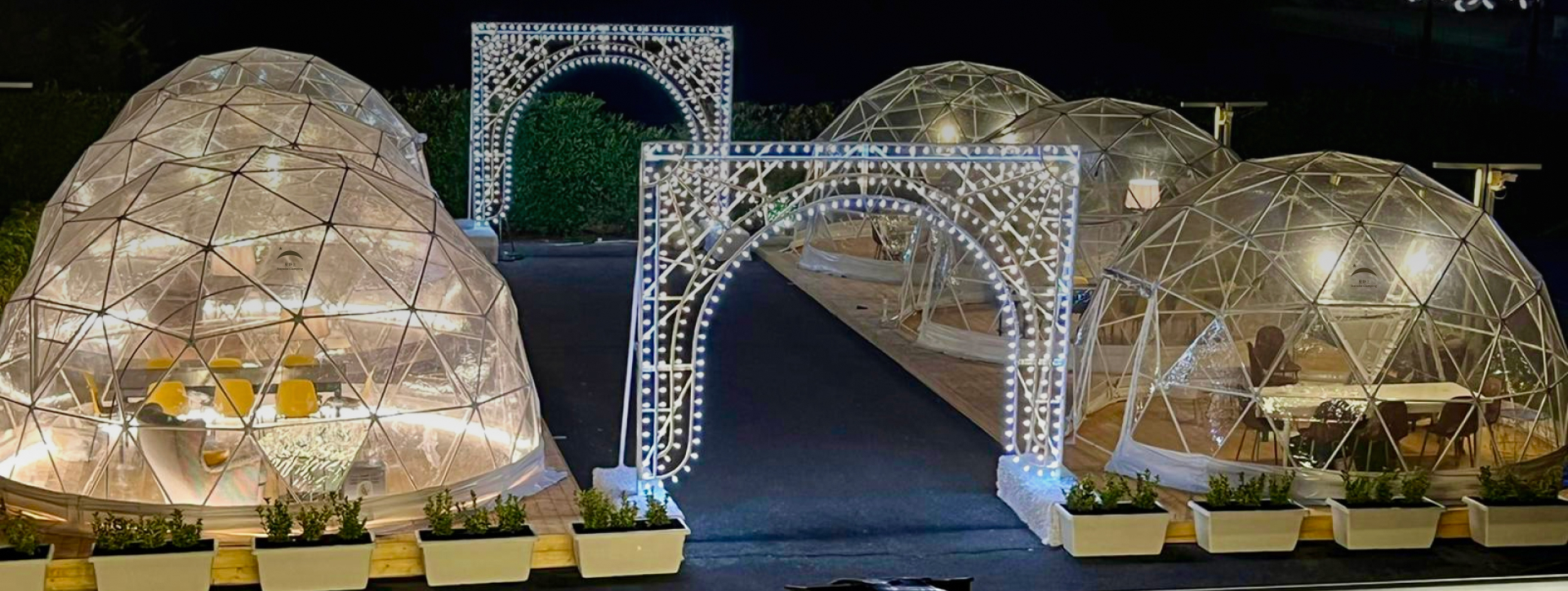 星空餐厅圆顶帐篷