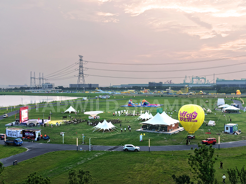 星野上 • 帐篷建筑案例 | 江苏南通OFF-CITY野营度假公园