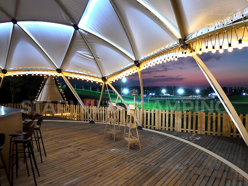 星野上 • 帐篷建筑案例 | 北京通州绿野时光营地