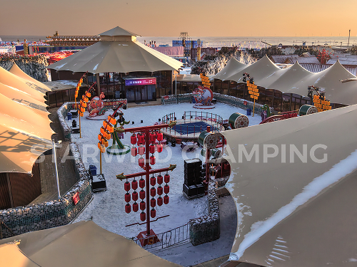 星野上 • 帐篷建筑案例 | 查干湖冰雪渔猎文化旅游节