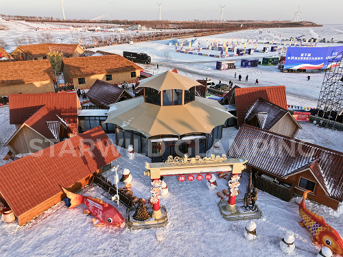 星野上 • 帐篷建筑案例 | 查干湖冰雪渔猎文化旅游节