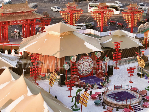 星野上 • 帐篷建筑案例 | 查干湖冰雪渔猎文化旅游节