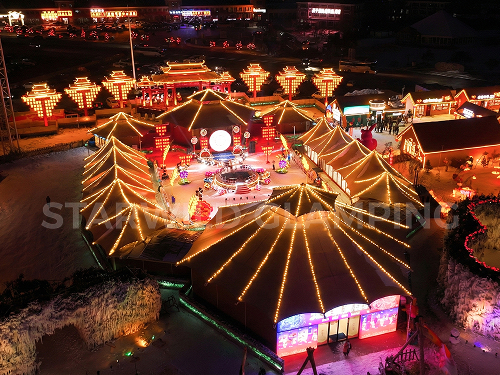 星野上 • 帐篷建筑案例 | 查干湖冰雪渔猎文化旅游节