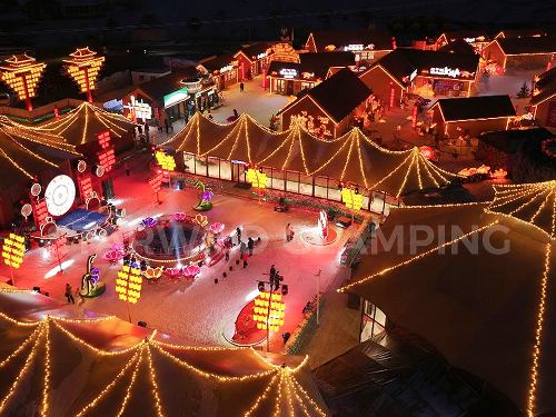 星野上 • 帐篷建筑案例 | 查干湖冰雪渔猎文化旅游节