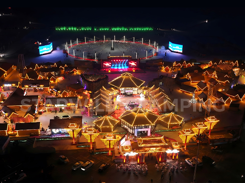 星野上 • 帐篷建筑案例 | 查干湖冰雪渔猎文化旅游节