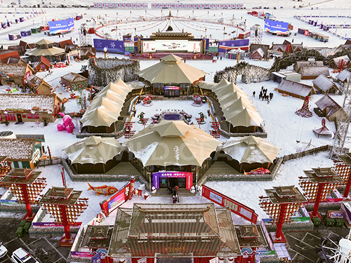 星野上 • 帐篷建筑案例 | 查干湖冰雪渔猎文化旅游节