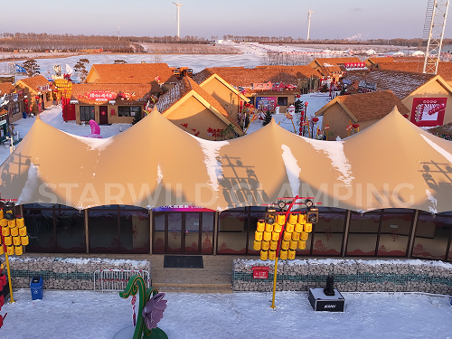 星野上 • 帐篷建筑案例 | 查干湖冰雪渔猎文化旅游节
