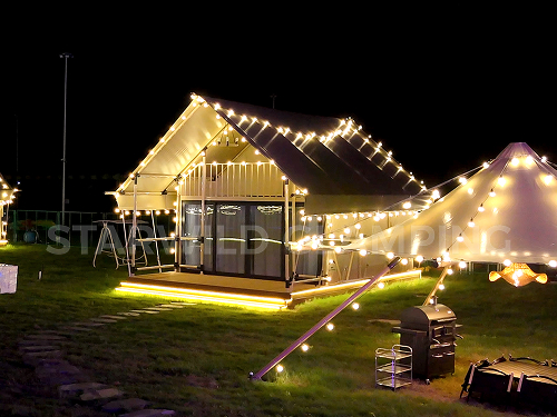 星野上 • 帐篷建筑案例 | 江苏徐州丰县云栖露营地