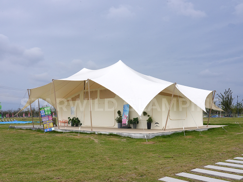 星野上 • 帐篷建筑案例 | 江苏南通OFF-CITY野营度假公园