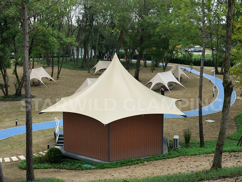 星野上 • 帐篷建筑案例 | 江苏无锡向云端营地