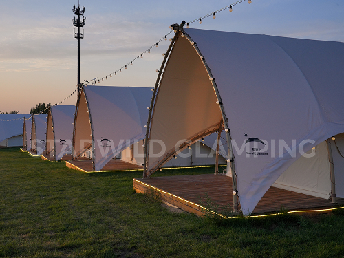 星野上 • 帐篷建筑案例 | 北京通州绿野时光营地