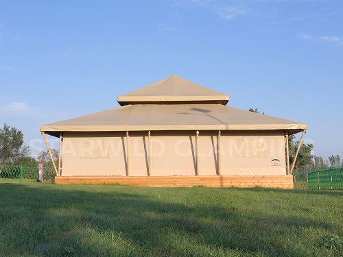 星野上 • 帐篷建筑案例 | 北京通州绿野时光营地