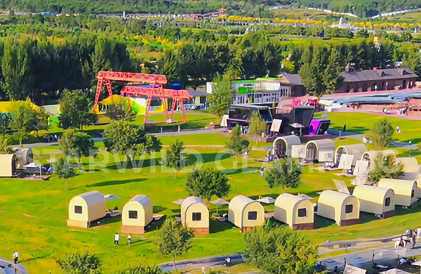 星野上 • 帐篷建筑案例 | 内蒙古呼和浩特峪见小镇营地