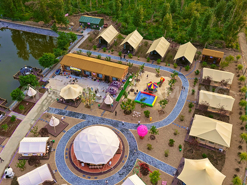 星野上 • 帐篷建筑案例 | 辽宁象牙山露营基地