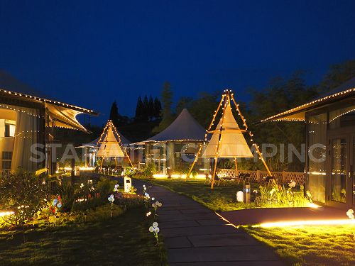 星野上 • 帐篷建筑案例 | 四川宜宾八仙山云舍营地