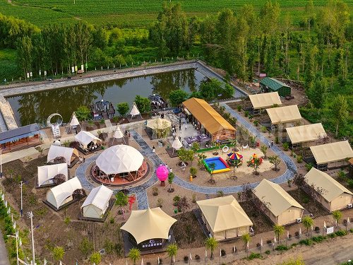 星野上 • 帐篷建筑案例 | 辽宁象牙山露营基地