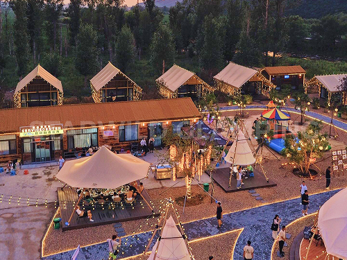 星野上 • 帐篷建筑案例 | 辽宁象牙山露营基地