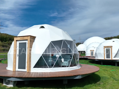 星野上 • 帐篷建筑案例 | 黑龙江双鸭山翡翠湖森林公园营地