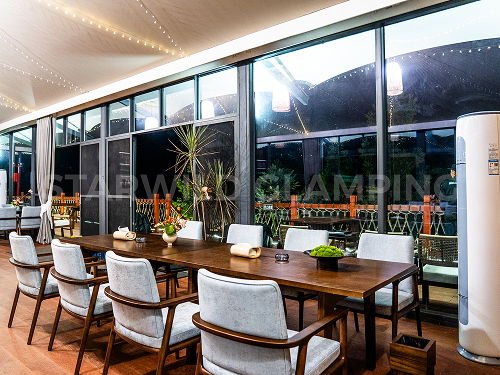 星野上 • 帐篷建筑案例 | 四川龙神沟黄金坝露营地