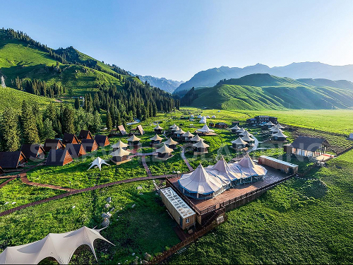 星野上 • 帐篷建筑案例 | 新疆唐布拉百里星空野奢营地