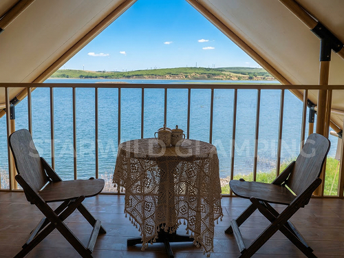 星野上 • 帐篷建筑案例 | 山西右玉常门铺水库营地