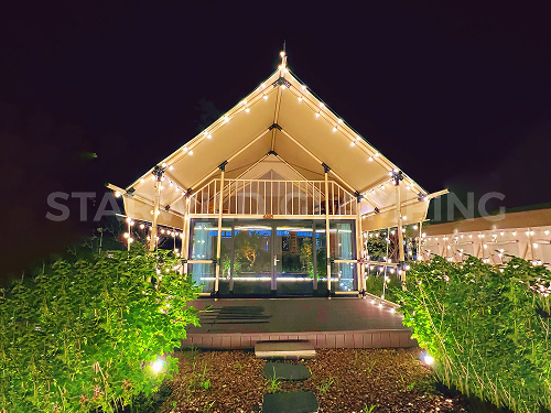 星野上 • 帐篷建筑案例 | 辽宁象牙山露营基地