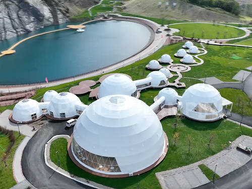 星野上 • 帐篷建筑案例 | 黑龙江双鸭山翡翠湖森林公园营地