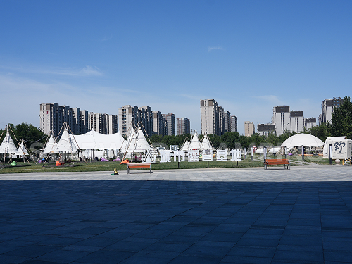 星野上 • 帐篷建筑案例 | 北京王府井城市露营基地
