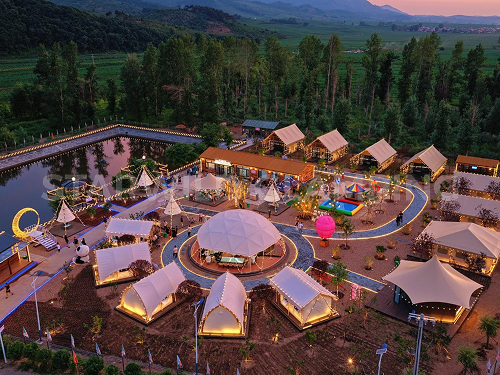 星野上 • 帐篷建筑案例 | 辽宁象牙山露营基地