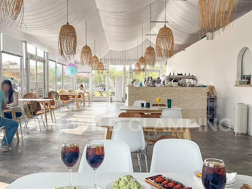 星野上 • 帐篷建筑案例 | 天津东丽在湖边度假营地