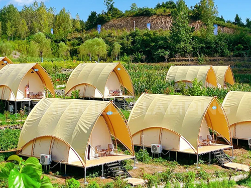 星野上 • 帐篷建筑案例 | 湖北十堰童话谷天空牧场营地