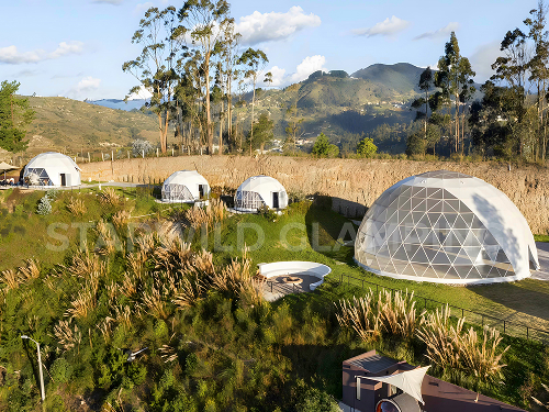 星野上 • 帐篷建筑案例 | 南美厄瓜多尔星空营地