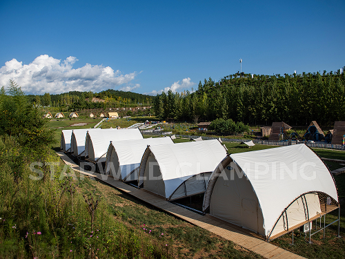 星野上 • 帐篷建筑案例 | 湖北十堰童话谷天空牧场营地