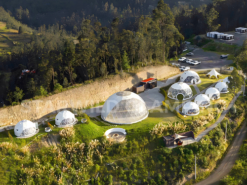 星野上 • 帐篷建筑案例 | 南美厄瓜多尔星空营地