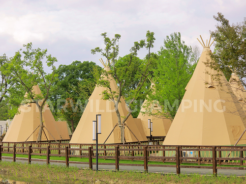 星野上 • 帐篷建筑案例 | 山东淄博日光浴营地