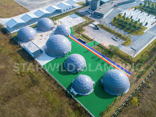 星野上 • 帐篷建筑案例 | 重庆丁丁猫航空航天研学基地