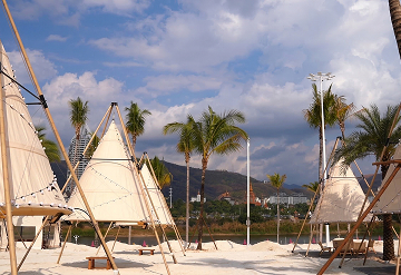 云南西双版纳 • 白象沙滩