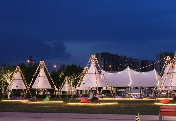 北京王府井 • 户外活动帐篷案例