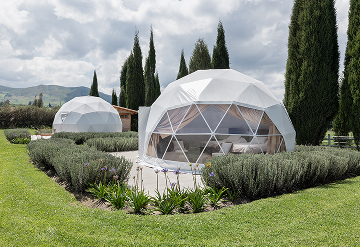 球形帐篷案例 • 星野上酒店帐篷