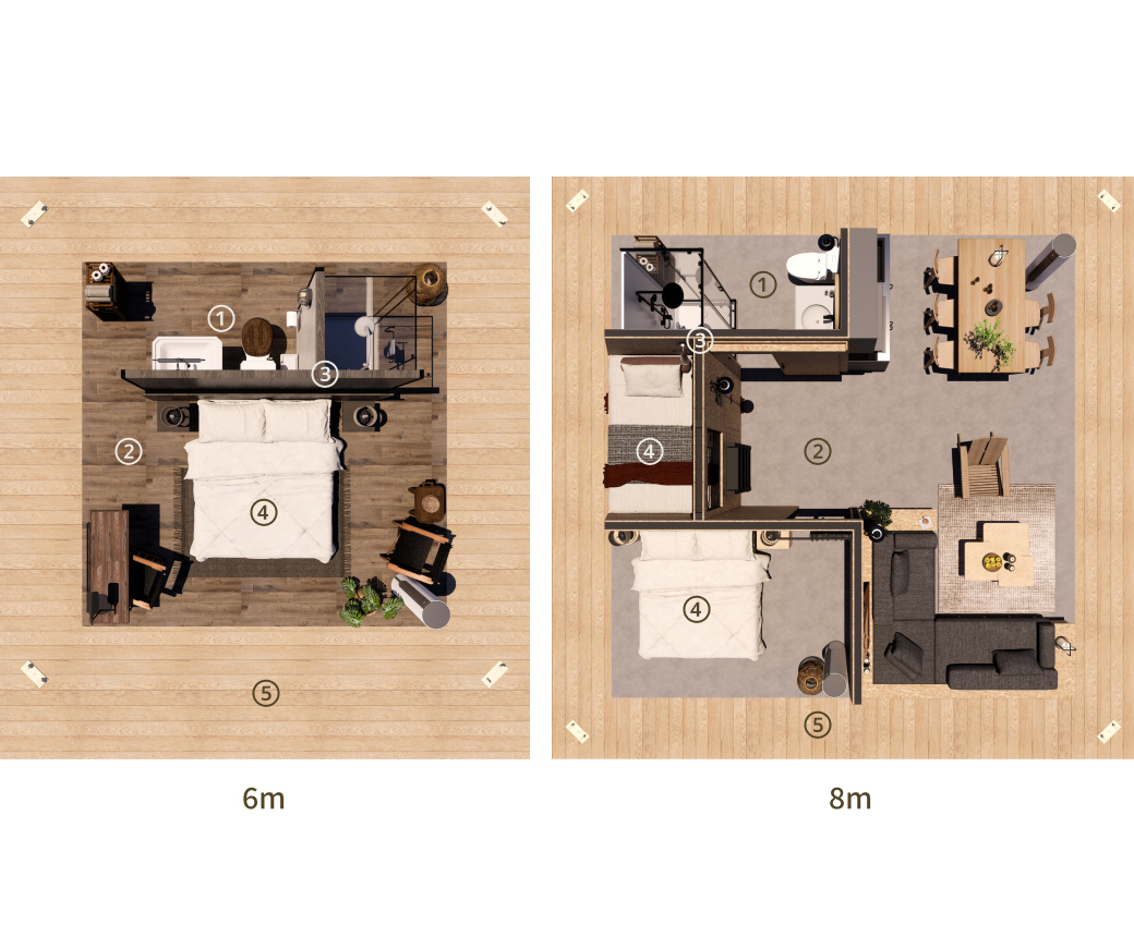 星瞳圆顶帐篷 · 内部特点