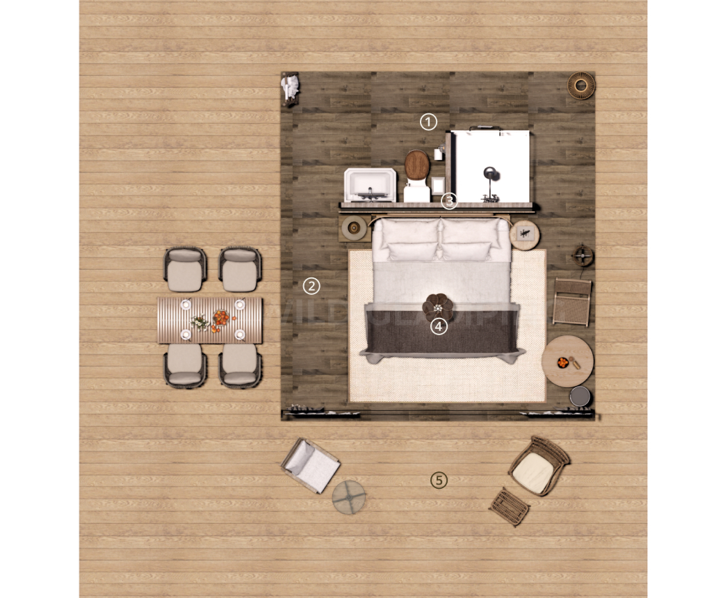 水星帐篷 · 内部特点