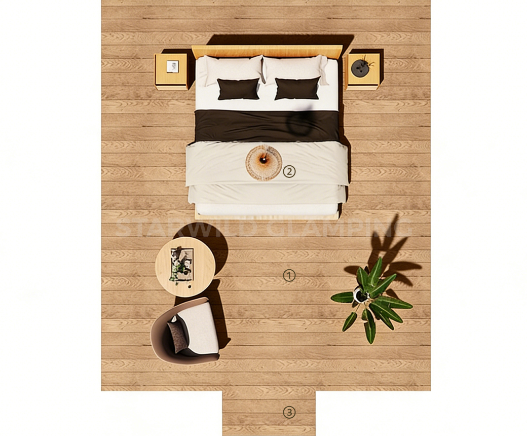 北极星帐篷 · 内部特点