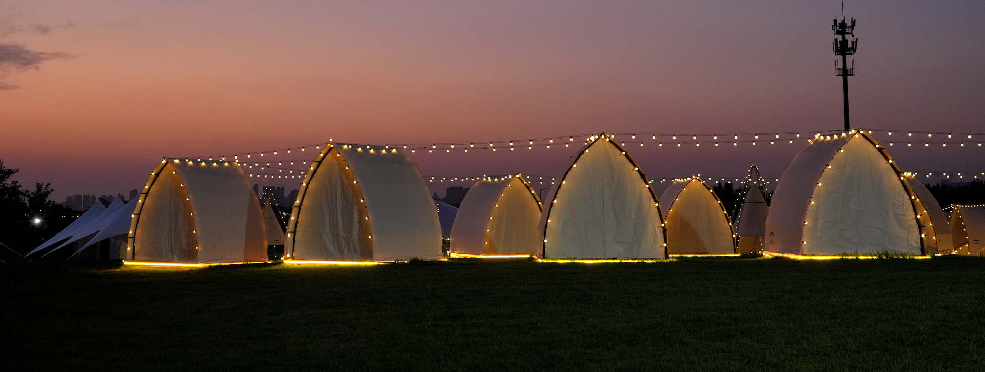 帆船餐厅露营帐篷