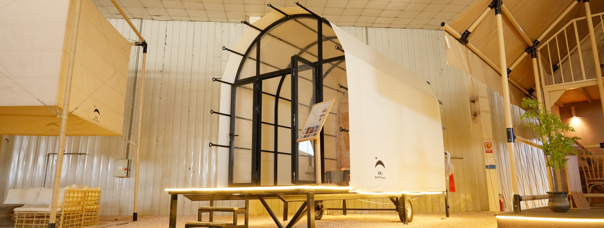 马车帐露营帐篷